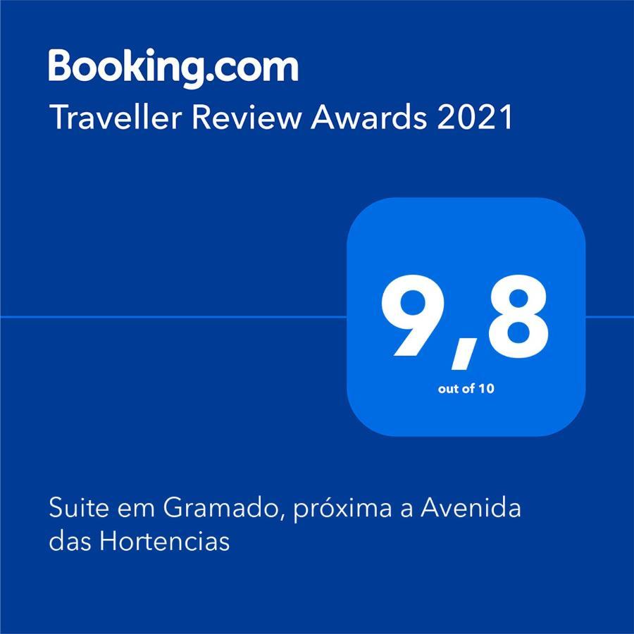 Suite Em Gramado, Proxima A Avenida Das Hortencias Екстериор снимка