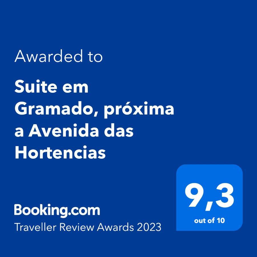 Suite Em Gramado, Proxima A Avenida Das Hortencias Екстериор снимка